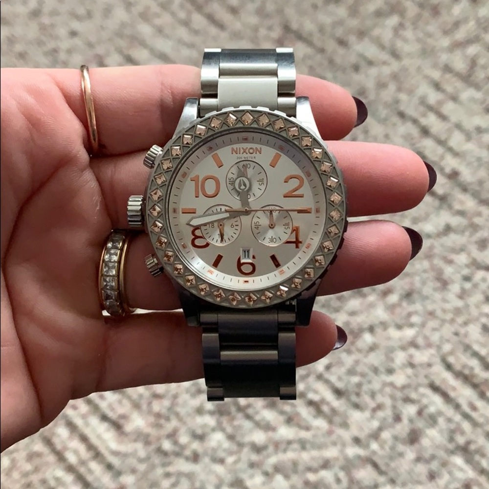 Nixon Stainless Steel scuba capable watch